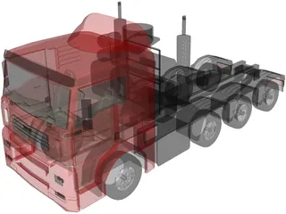 MAN Truck 3D Model