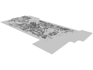 City Philadelphia (Pennsylvania) 3D Model