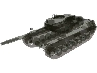 Leopard 3D Model