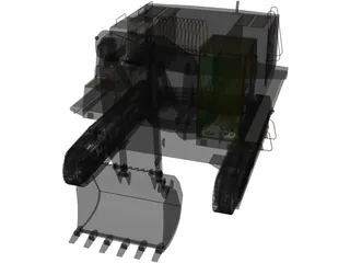 Liebherr R-96 3D Model