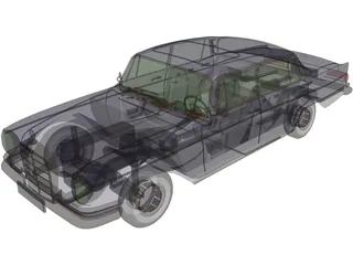 Mercedes-Benz 300 SE 3D Model