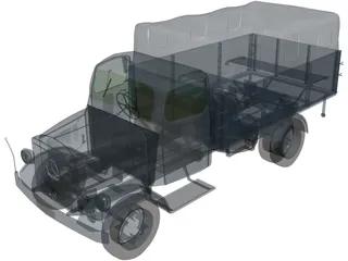 Mercedes-Benz L 3000 3D Model