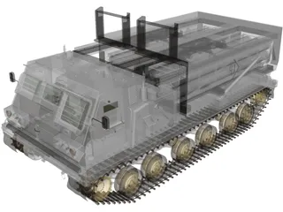 MLRS M270 3D Model