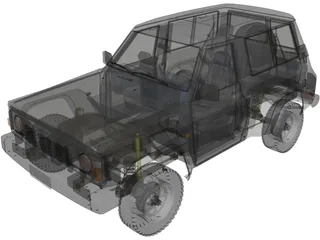 Nissan Patrol 3D Model