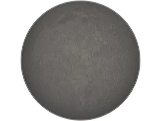 Planet Mercury 3D Model