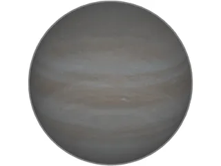 Planet Jupiter 3D Model