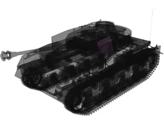 Panzer IV 3D Model