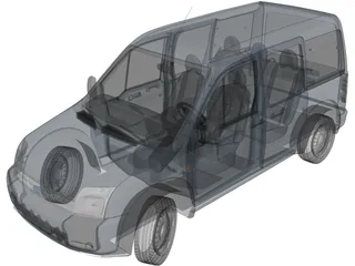 Ford Transit (2007) 3D Model