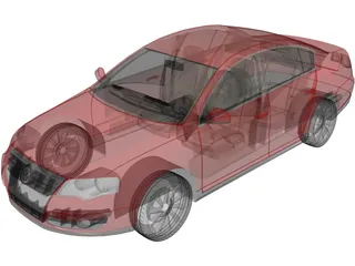 Volkswagen Passat 3D Model