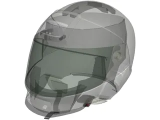 Helmet Shoei 3D Model