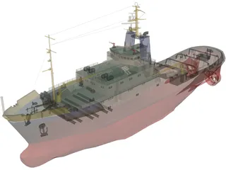 Smit Rotterdam 3D Model