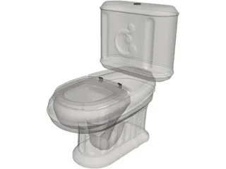 Toilet 3D Model