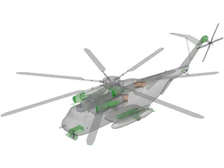 Sikorsky CH-53E Super Stallion 3D Model