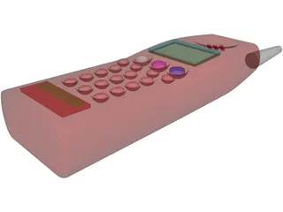 Telephone Cellular 3D Model