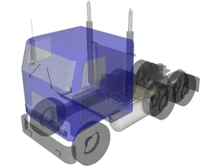 Cabover 3D Model