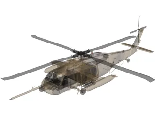 Sikorsky MH-60 3D Model