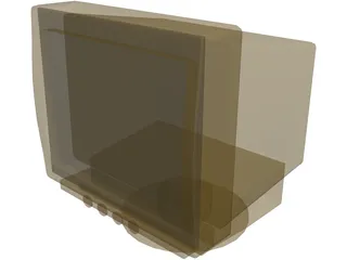 Monitor 3D Model