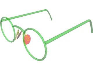 Eye Glasses 3D Model