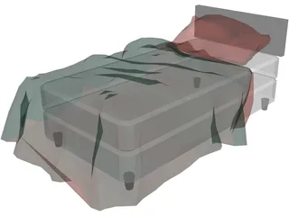 Bed 3D Model