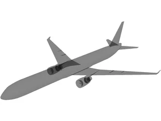 Boeing 767-400 3D Model