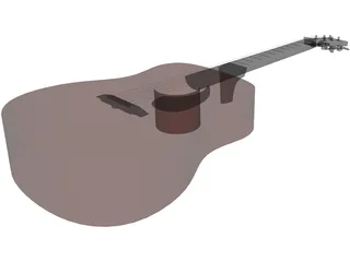 Guitar 3D Model