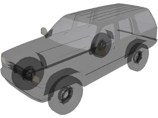 Ford Explorer (1993) 3D Model