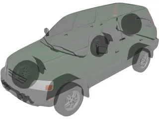 Honda CRV (1997) 3D Model