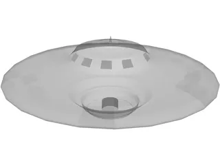 Flying Saucer 3D Model