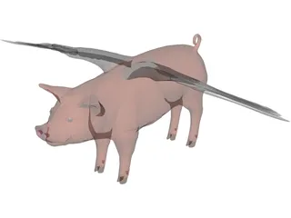 Pigasus 3D Model