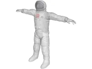 Astronaut 3D Model