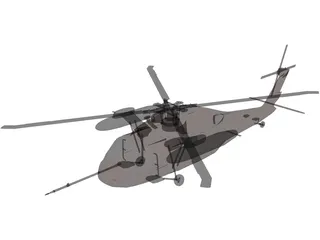 Sikorsky UH-60 Black Hawk 3D Model