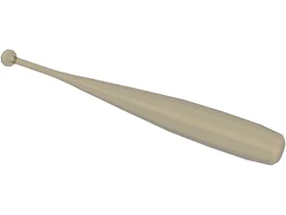 Baseball Bat 3D Model