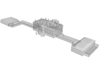 White House 3D Model