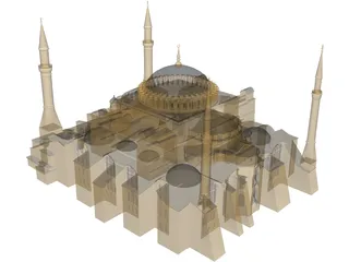 Hagia Sofia 3D Model