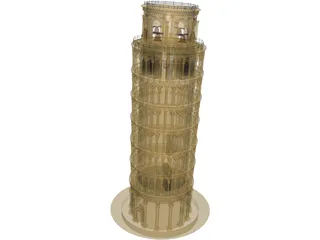 Tower Of Pisa 3D Model