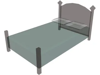 Bed 3D Model