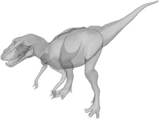 Acrocanthosaurus 3D Model