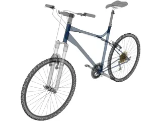 Bike Cross 3D Model