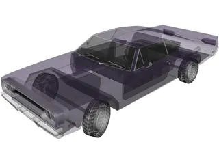 Plymouth Road Runner (1970) 3D Model