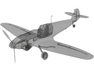 Messerschmitt 3D Model