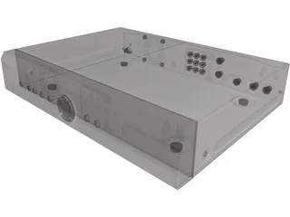 DirecTV Cable Box 3D Model