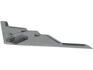 B2 Stealth Bomber 3D Model