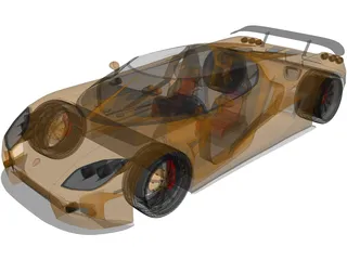 Koenigsegg CCX 3D Model