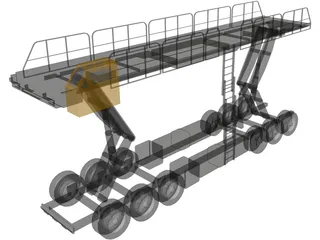 Airport Loader 3D Model