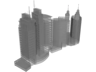 Building Office 3D Model