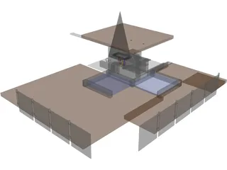 Parrilla Exterior 3D Model