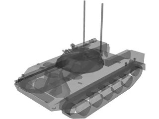 BMD-3 Airborne IFV 3D Model