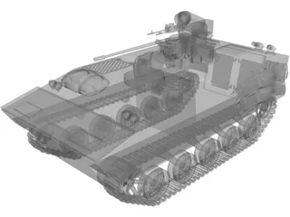 AMX-10P French IVF 3D Model