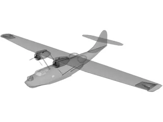 Amphibious Aircraft 3D Model