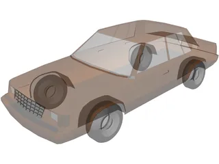 Plymouth Reliant (1985) 3D Model
